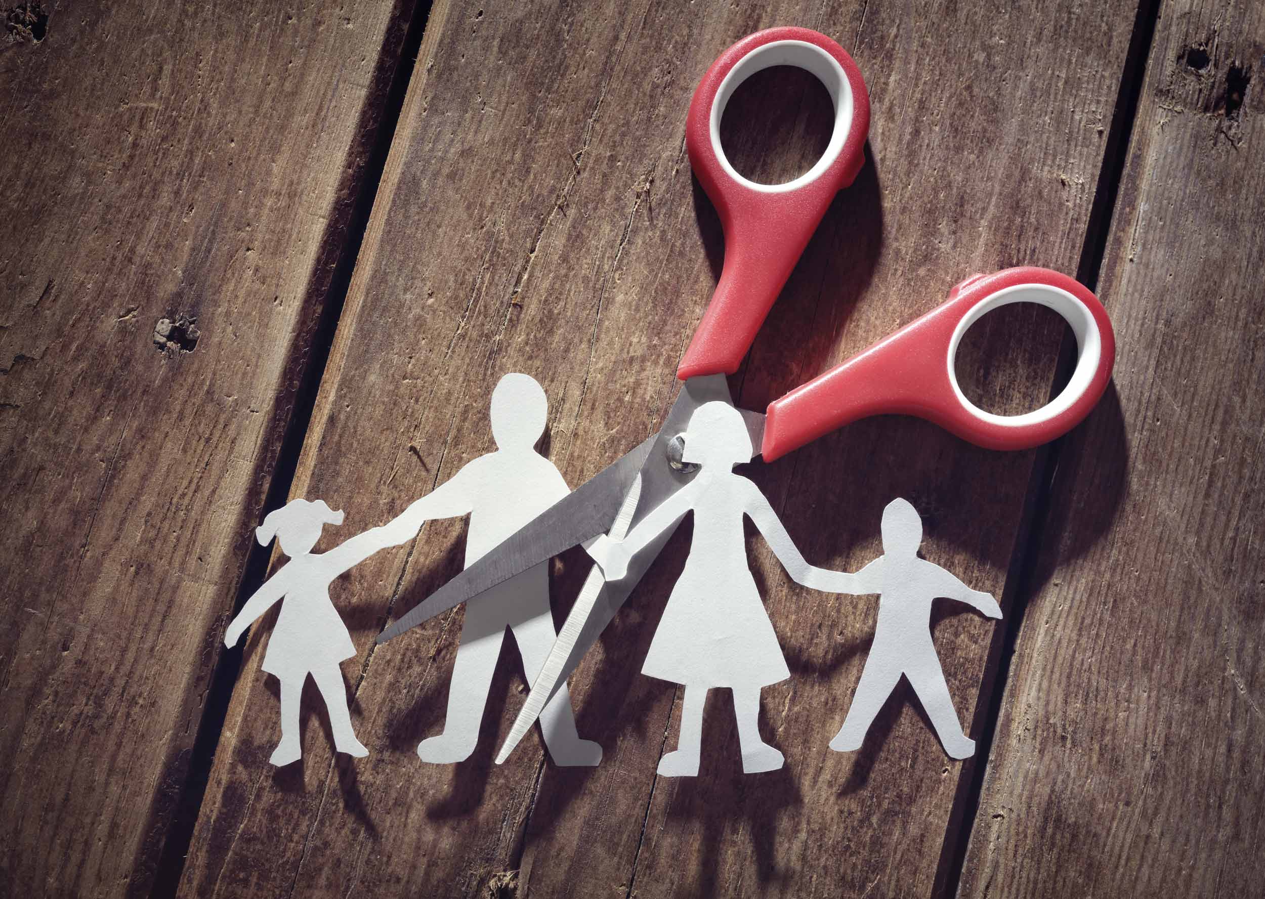 separación de hermanos tras divorcio