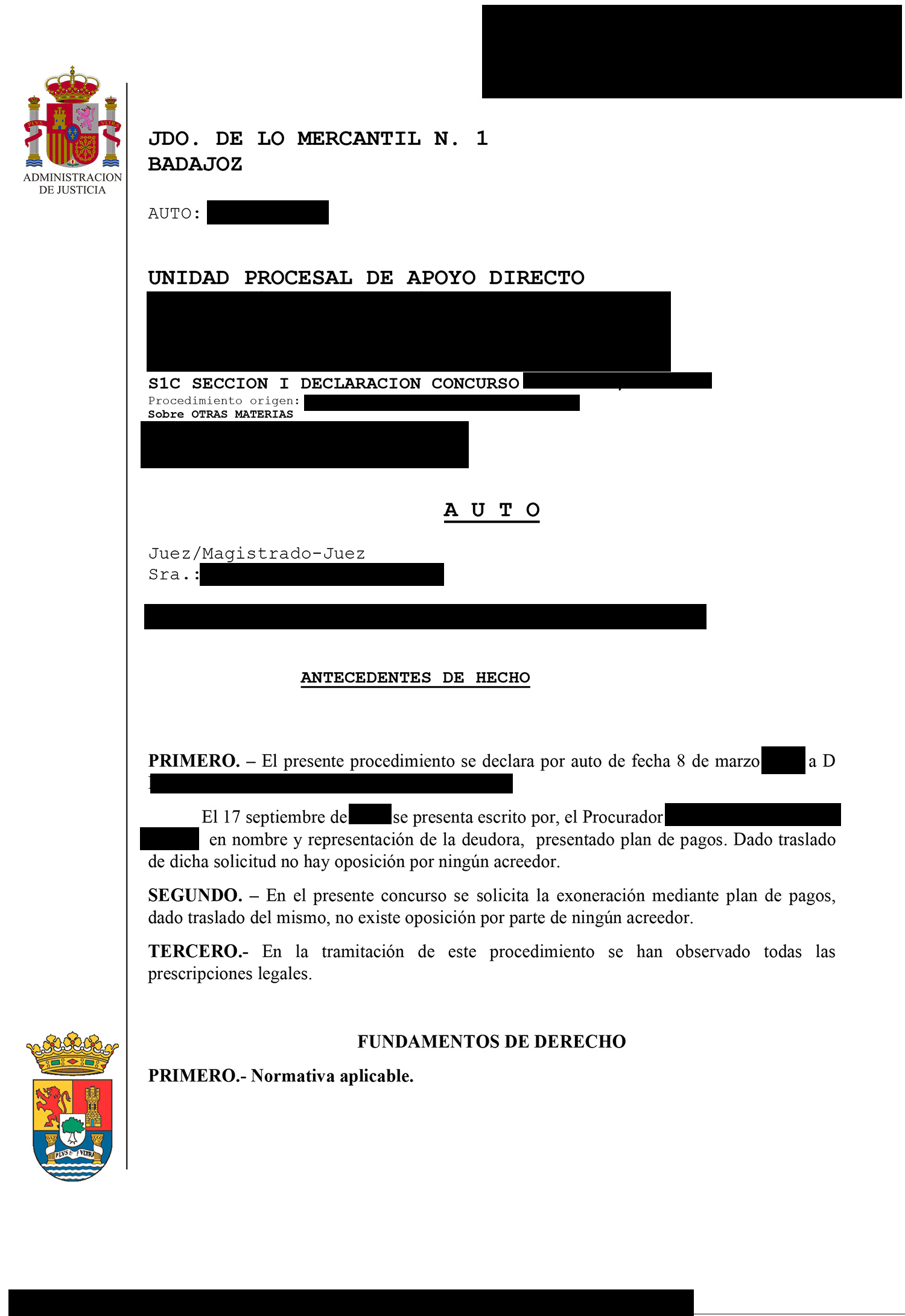 Ley Segunda Oportunidad