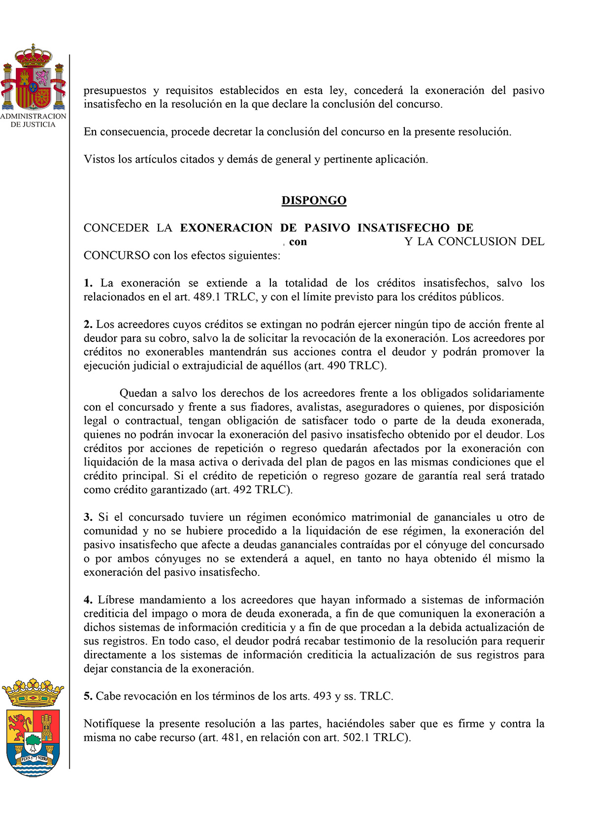 Cancelamos una deuda de 27.536,52 € gracias a la Ley de Segunda Oportunidad.
